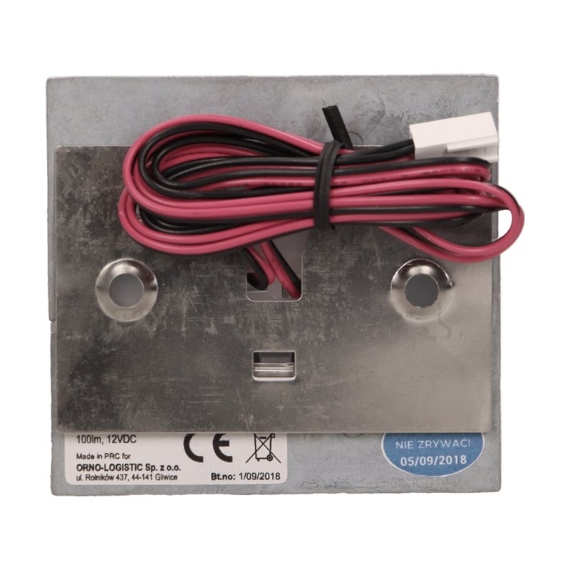 LYNX LED 1,2W, OPRAWA SCHODOWA NATYNKOWA, 12V DC, 100LM, 3000K, BIAŁA ORNO LYNX LED 1,2W, OPRAWA SCHODOWA NATYNKOWA, 12V DC, 100LM, 3000K, BIAŁA ORNO