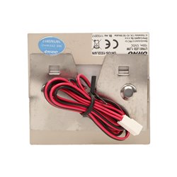 LYNX LED 1,2W, OPRAWA SCHODOWA NATYNKOWA, 12V DC, 100LM, 6000K, SATYNA ORNO LYNX LED 1,2W, OPRAWA SCHODOWA NATYNKOWA, 12V DC, 100LM, 6000K, SATYNA ORNO