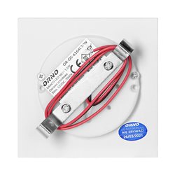 DRACO LED NEW 1,5W, OPRAWA SCHODOWA PODTYNKOWA, 12VDC, 30LM, 3000K, BIAŁA, INNOWACYJNY SPOSÓB MONTAŻU ORNO DRACO LED NEW 1,5W, OPRAWA SCHODOWA PODTYNKOWA, 12VDC, 30LM, 3000K, BIAŁA, INNOWACYJNY SPOSÓB MONTAŻU ORNO