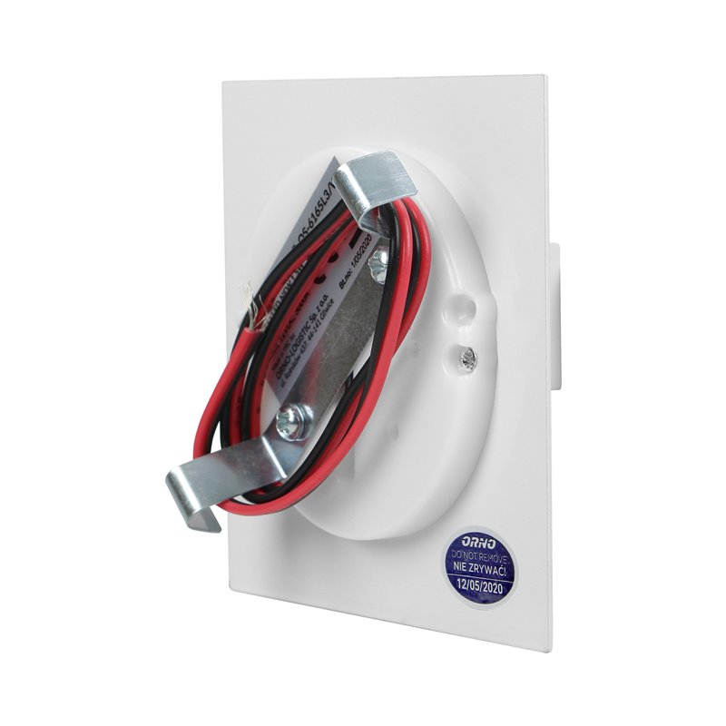 TRACO LED 1,5W, OPRAWA SCHODOWA PODTYNKOWA, 12VDC, 30LM, 3000K, BIAŁY, INNOWACYJNY SPOSÓB MONTAŻU ORNO TRACO LED 1,5W, OPRAWA SCHODOWA PODTYNKOWA, 12VDC, 30LM, 3000K, BIAŁY, INNOWACYJNY SPOSÓB MONTAŻU ORNO