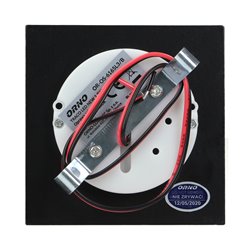 TRACO LED 1,5W, OPRAWA SCHODOWA PODTYNKOWA, 12VDC, 30LM, 6000K, CZARNY, INNOWACYJNY SPOSÓB MONTAŻU ORNO TRACO LED 1,5W, OPRAWA SCHODOWA PODTYNKOWA, 12VDC, 30LM, 6000K, CZARNY, INNOWACYJNY SPOSÓB MONTAŻU ORNO
