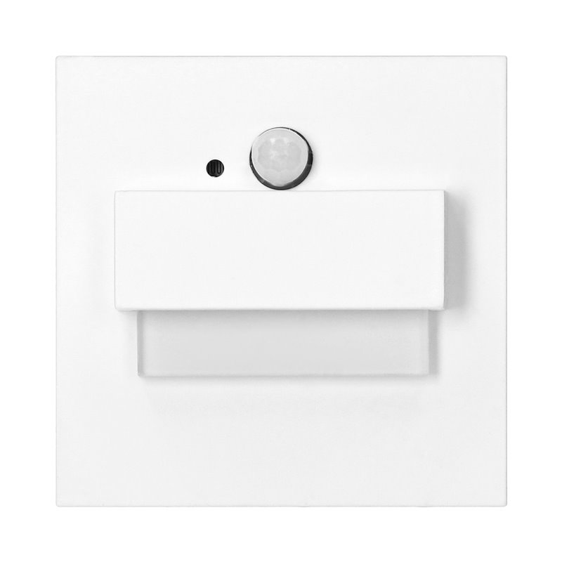 TRACO LED 1,5W, OPRAWA SCHODOWA PODTYNKOWA, 12VDC, 30LM, 6000K, BIAŁA, CZUJNIK RUCHU I ZMIERZCHU ORNO TRACO LED 1,5W, OPRAWA SCHODOWA PODTYNKOWA, 12VDC, 30LM, 6000K, BIAŁA, CZUJNIK RUCHU I ZMIERZCHU ORNO