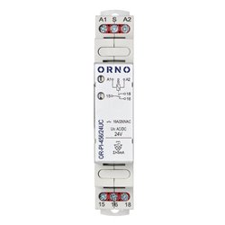 PRZEKAŹNIK INSTALACYJNY BISTABILNY 24 VAC/DC, 16A ORNO PRZEKAŹNIK INSTALACYJNY BISTABILNY 24 VAC/DC, 16A ORNO