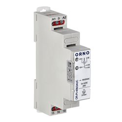 PRZEKAŹNIK INSTALACYJNY BISTABILNY 24 VAC/DC, 16A ORNO PRZEKAŹNIK INSTALACYJNY BISTABILNY 24 VAC/DC, 16A ORNO