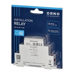 PRZEKAŹNIK INSTALACYJNY 1P 16A ,12-230 VUC ORNO PRZEKAŹNIK INSTALACYJNY 1P 16A ,12-230 VUC ORNO