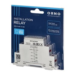 PRZEKAŹNIK INSTALACYJNY 3P 8A ,12-230 VUC ORNO PRZEKAŹNIK INSTALACYJNY 3P 8A ,12-230 VUC ORNO