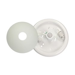 TERRAL, PLAFON OŚWIETLENIOWY Z CZUJNIKIEM RUCHU 360ST, 2X40W, E27, IP20, SZKŁO MATOWE ORNO TERRAL, PLAFON OŚWIETLENIOWY Z CZUJNIKIEM RUCHU 360ST, 2X40W, E27, IP20, SZKŁO MATOWE ORNO
