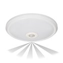 ZONDA LED 12W, PLAFON Z CZUJNIKIEM RUCHU, 800LM, IP20, 4000K, POLIWĘGLAN MLECZNY, BIAŁY ORNO ZONDA LED 12W, PLAFON Z CZUJNIKIEM RUCHU, 800LM, IP20, 4000K, POLIWĘGLAN MLECZNY, BIAŁY ORNO