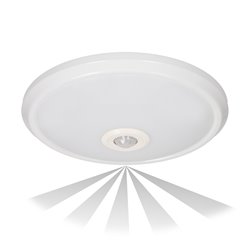 ZONDA LED 12W, PLAFON Z CZUJNIKIEM RUCHU, 800LM, IP20, 4000K, POLIWĘGLAN MLECZNY, BIAŁY ORNO ZONDA LED 12W, PLAFON Z CZUJNIKIEM RUCHU, 800LM, IP20, 4000K, POLIWĘGLAN MLECZNY, BIAŁY ORNO