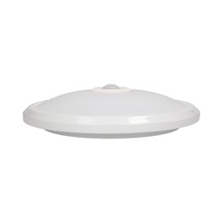 ZONDA LED 12W, PLAFON Z CZUJNIKIEM RUCHU, 800LM, IP20, 4000K, POLIWĘGLAN MLECZNY, BIAŁY ORNO ZONDA LED 12W, PLAFON Z CZUJNIKIEM RUCHU, 800LM, IP20, 4000K, POLIWĘGLAN MLECZNY, BIAŁY ORNO