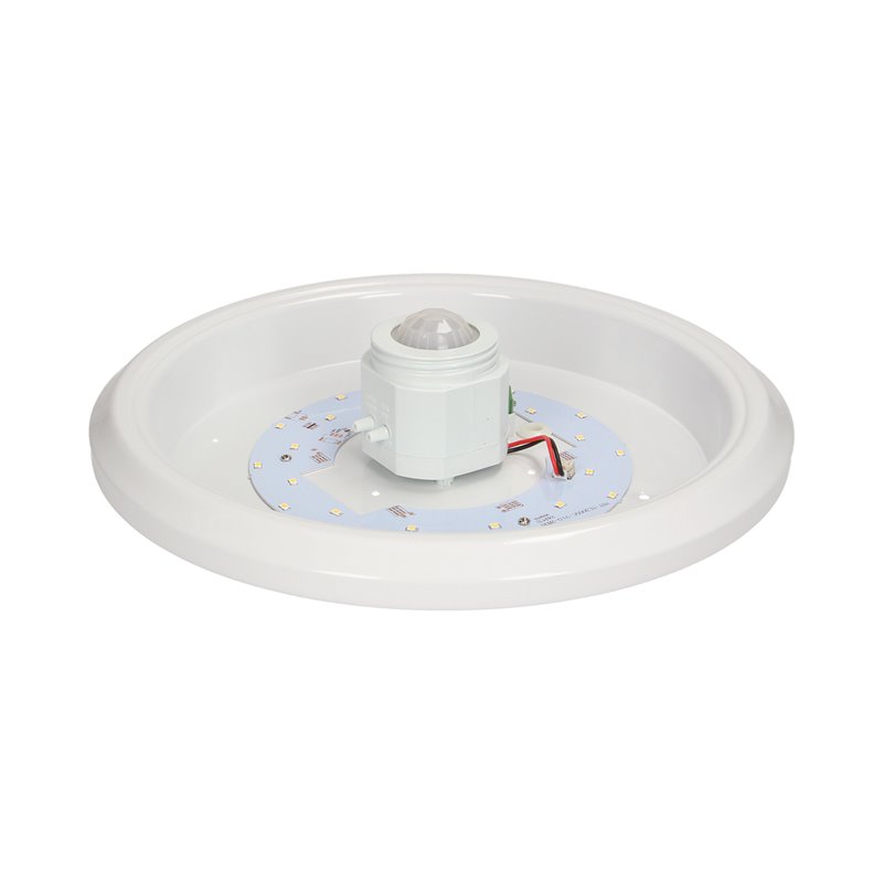 ZONDA LED 12W, PLAFON Z CZUJNIKIEM RUCHU, 800LM, IP20, 4000K, POLIWĘGLAN MLECZNY, BIAŁY ORNO ZONDA LED 12W, PLAFON Z CZUJNIKIEM RUCHU, 800LM, IP20, 4000K, POLIWĘGLAN MLECZNY, BIAŁY ORNO
