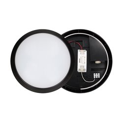 PLAFON BRYZA ECO LED 12W, CZARNY ORNO PLAFON BRYZA ECO LED 12W, CZARNY ORNO