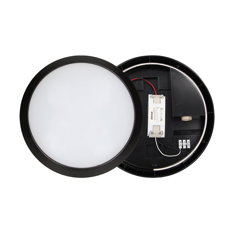 PLAFON BRYZA ECO LED 12W, CZARNY ORNO PLAFON BRYZA ECO LED 12W, CZARNY ORNO
