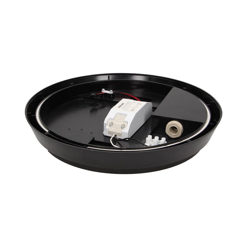 PLAFON BRYZA ECO LED 12W, CZARNY ORNO PLAFON BRYZA ECO LED 12W, CZARNY ORNO