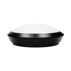 PLAFON BRYZA ECO LED Z MIKROFALOWYM CZUJNIKIEM RUCHU, CZARNY, 12W ORNO PLAFON BRYZA ECO LED Z MIKROFALOWYM CZUJNIKIEM RUCHU, CZARNY, 12W ORNO