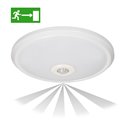 ZONDA LED EMERGENCY 12W/1,2W, PLAFON Z CZUJNIKIEM RUCHU, 800LM/80LM, IP20, 4000K, POLIWĘGLAN MLECZNY, BIAŁY ORNO ZONDA LED EMERGENCY 12W/1,2W, PLAFON Z CZUJNIKIEM RUCHU, 800LM/80LM, IP20, 4000K, POLIWĘGLAN MLECZNY, BIAŁY ORNO