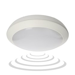 PLAFON BRYZA LED 15W Z MIKROFALOWYM CZUJNIKIEM RUCHU, BIAŁA ORNO PLAFON BRYZA LED 15W Z MIKROFALOWYM CZUJNIKIEM RUCHU, BIAŁA ORNO
