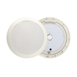 PLAFON BRYZA LED 15W Z MIKROFALOWYM CZUJNIKIEM RUCHU, BIAŁA ORNO PLAFON BRYZA LED 15W Z MIKROFALOWYM CZUJNIKIEM RUCHU, BIAŁA ORNO