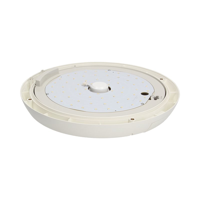 PLAFON BRYZA LED 15W Z MIKROFALOWYM CZUJNIKIEM RUCHU, BIAŁA ORNO PLAFON BRYZA LED 15W Z MIKROFALOWYM CZUJNIKIEM RUCHU, BIAŁA ORNO
