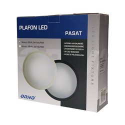 PLAFON PASAT LED 20W, BIAŁY ORNO PLAFON PASAT LED 20W, BIAŁY ORNO