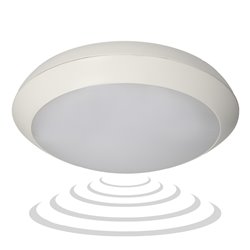 PLAFON PASAT LED Z MIKROFALOWYM CZUJNIKIEM RUCHU, BIAŁY, 20W ORNO PLAFON PASAT LED Z MIKROFALOWYM CZUJNIKIEM RUCHU, BIAŁY, 20W ORNO