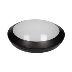 PLAFON ZEFIR LED Z MIKROFALOWYM CZUJNIKIEM RUCHU, CZARNY, 25W ORNO PLAFON ZEFIR LED Z MIKROFALOWYM CZUJNIKIEM RUCHU, CZARNY, 25W ORNO