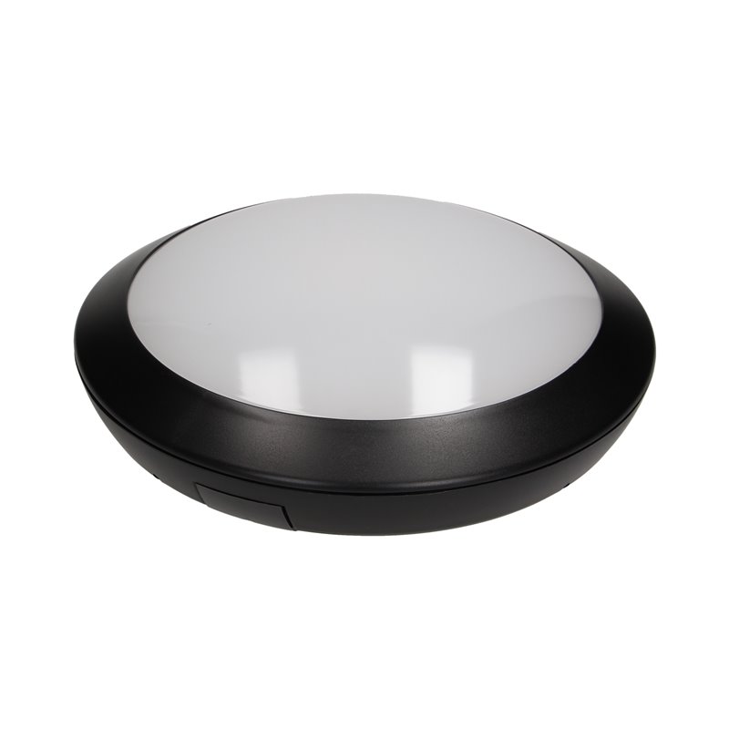 PLAFON ZEFIR LED Z MIKROFALOWYM CZUJNIKIEM RUCHU, CZARNY, 25W ORNO PLAFON ZEFIR LED Z MIKROFALOWYM CZUJNIKIEM RUCHU, CZARNY, 25W ORNO