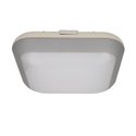 PLAFON MONSUN LED 15W, SREBRNY ORNO