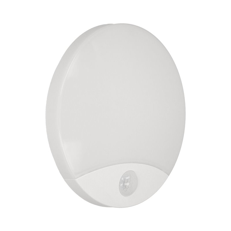 VIRAZON LED 15W, PLAFON Z CZUJNIKIEM RUCHU, 1050LM, IP44, 4000K, POLIWĘGLAN MLECZNY, BIAŁY ORNO VIRAZON LED 15W, PLAFON Z CZUJNIKIEM RUCHU, 1050LM, IP44, 4000K, POLIWĘGLAN MLECZNY, BIAŁY ORNO