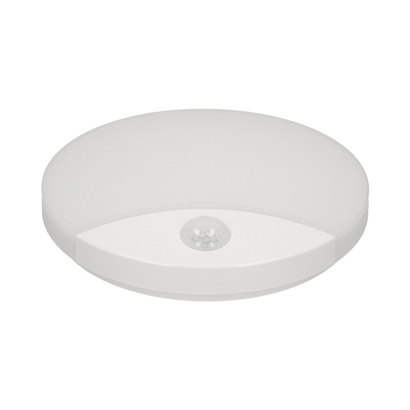 VIRAZON LED 15W, PLAFON Z CZUJNIKIEM RUCHU, 1050LM, IP44, 4000K, POLIWĘGLAN MLECZNY, BIAŁY ORNO VIRAZON LED 15W, PLAFON Z CZUJNIKIEM RUCHU, 1050LM, IP44, 4000K, POLIWĘGLAN MLECZNY, BIAŁY ORNO