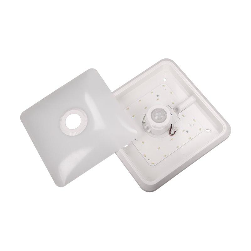 NYK LED 12W, PLAFON Z CZUJNIKIEM RUCHU, 850LM, IP20, 4000K, POLIWĘGLAN MLECZNY, BIAŁY ORNO NYK LED 12W, PLAFON Z CZUJNIKIEM RUCHU, 850LM, IP20, 4000K, POLIWĘGLAN MLECZNY, BIAŁY ORNO