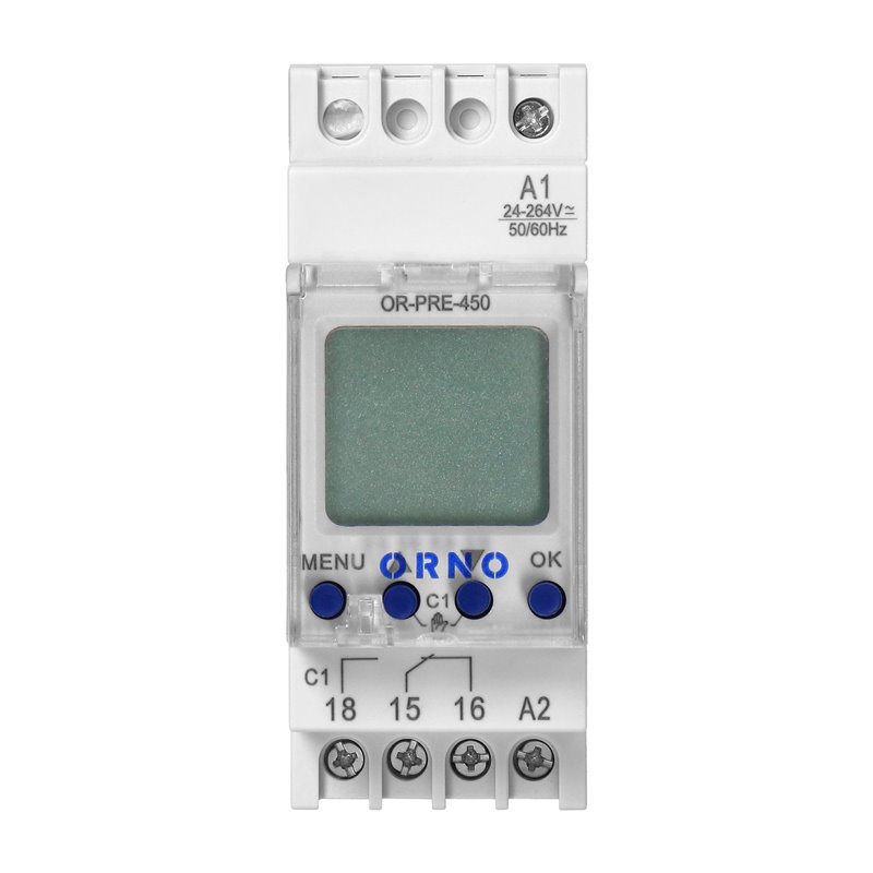 ELEKTRONICZNY PROGRAMATOR ASTRONOMICZNY I CZASOWY, 52 PROGRAMY, 3 JĘZYKI MENU, 1 WYJŚCIE PRZEKAŹNIKOWE MAX.16A/230V, SZEROKOŚĆ ELEKTRONICZNY PROGRAMATOR ASTRONOMICZNY I CZASOWY, 52 PROGRAMY, 3 JĘZYKI MENU, 1 WYJŚCIE PRZEKAŹNIKOWE MAX.16A/230V, SZEROKOŚĆ
