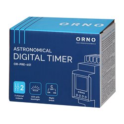 ELEKTRONICZNY PROGRAMATOR ASTRONOMICZNY I CZASOWY, 100 PROGRAMÓW, 3 JĘZYKI MENU, 2 WYJŚCIA PRZEKAŹNIKOWE MAX.16A/230V, SZEROKOŚĆ ELEKTRONICZNY PROGRAMATOR ASTRONOMICZNY I CZASOWY, 100 PROGRAMÓW, 3 JĘZYKI MENU, 2 WYJŚCIA PRZEKAŹNIKOWE MAX.16A/230V, SZEROKOŚĆ