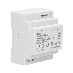 ZASILACZ NA SZYNĘ DIN 24VDC, 4A, 100W, SZEROKOŚĆ 4 MODUŁY ORNO ZASILACZ NA SZYNĘ DIN 24VDC, 4A, 100W, SZEROKOŚĆ 4 MODUŁY ORNO