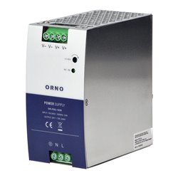 ZASILACZ PRZEMYSŁOWY, NA SZYNĘ DIN, 24VDC, 10A, 240W, W METALOWEJ OBUDOWIE ORNO ZASILACZ PRZEMYSŁOWY, NA SZYNĘ DIN, 24VDC, 10A, 240W, W METALOWEJ OBUDOWIE ORNO