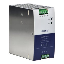ZASILACZ PRZEMYSŁOWY, NA SZYNĘ DIN, 24VDC, 10A, 240W, W METALOWEJ OBUDOWIE ORNO ZASILACZ PRZEMYSŁOWY, NA SZYNĘ DIN, 24VDC, 10A, 240W, W METALOWEJ OBUDOWIE ORNO