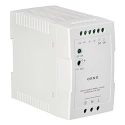 ZASILACZ PRZEMYSŁOWY, NA SZYNĘ DIN, 24VDC, 4A, 96W, W PLASTIKOWEJ OBUDOWIE ORNO ZASILACZ PRZEMYSŁOWY, NA SZYNĘ DIN, 24VDC, 4A, 96W, W PLASTIKOWEJ OBUDOWIE ORNO