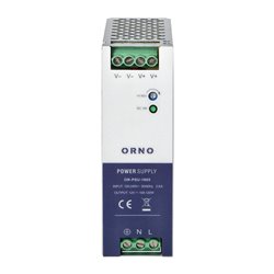 ZASILACZ PRZEMYSŁOWY NA SZYNĘ DIN, 12VDC 10A 120W, OBUDOWA METALOWA ORNO ZASILACZ PRZEMYSŁOWY NA SZYNĘ DIN, 12VDC 10A 120W, OBUDOWA METALOWA ORNO