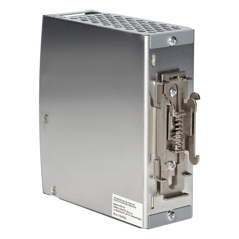 ZASILACZ PRZEMYSŁOWY NA SZYNĘ DIN, 12VDC 10A 120W, OBUDOWA METALOWA ORNO ZASILACZ PRZEMYSŁOWY NA SZYNĘ DIN, 12VDC 10A 120W, OBUDOWA METALOWA ORNO