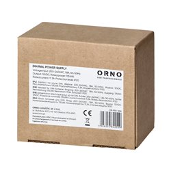 ZASILACZ NA SZYNE DIN, 12VDC, 11,3A, 135,6W, 6 MODUŁÓW ORNO ZASILACZ NA SZYNE DIN, 12VDC, 11,3A, 135,6W, 6 MODUŁÓW ORNO