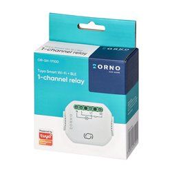 PRZEKAŹNIK DOPUSZKOWY 1-KANAŁOWY TUYA SMART WI-FI+BLE ORNO PRZEKAŹNIK DOPUSZKOWY 1-KANAŁOWY TUYA SMART WI-FI+BLE ORNO