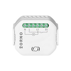 PRZEKAŹNIK DOPUSZKOWY 1-KANAŁOWY TUYA SMART WI-FI+BLE ORNO PRZEKAŹNIK DOPUSZKOWY 1-KANAŁOWY TUYA SMART WI-FI+BLE ORNO