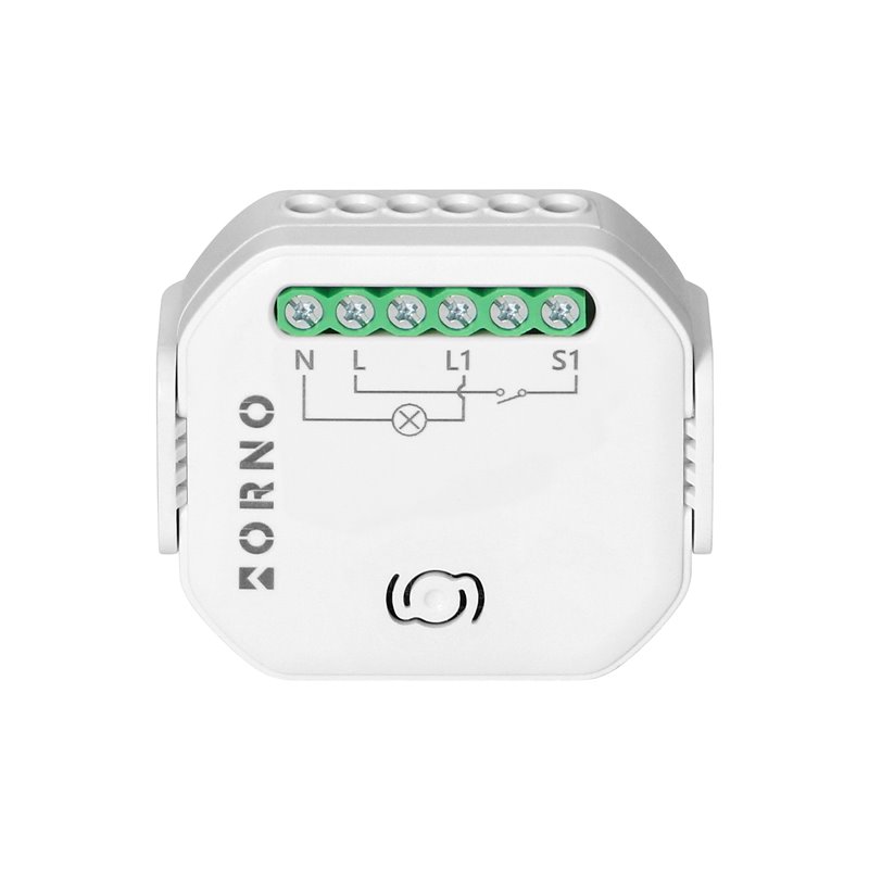PRZEKAŹNIK DOPUSZKOWY 1-KANAŁOWY TUYA SMART WI-FI+BLE ORNO PRZEKAŹNIK DOPUSZKOWY 1-KANAŁOWY TUYA SMART WI-FI+BLE ORNO