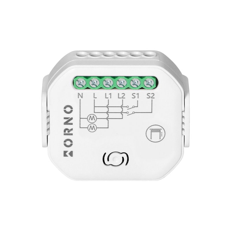 PRZEKAŹNIK DOPUSZKOWY ROLETOWY TUYA SMART WI-FI+BLE ORNO PRZEKAŹNIK DOPUSZKOWY ROLETOWY TUYA SMART WI-FI+BLE ORNO