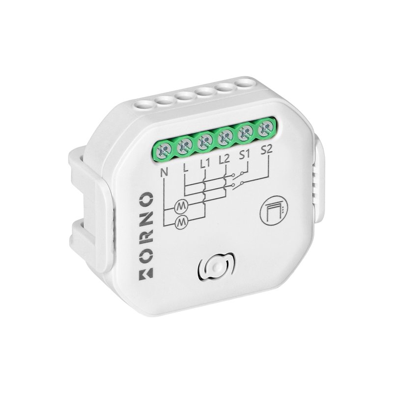 PRZEKAŹNIK DOPUSZKOWY ROLETOWY TUYA SMART WI-FI+BLE ORNO PRZEKAŹNIK DOPUSZKOWY ROLETOWY TUYA SMART WI-FI+BLE ORNO