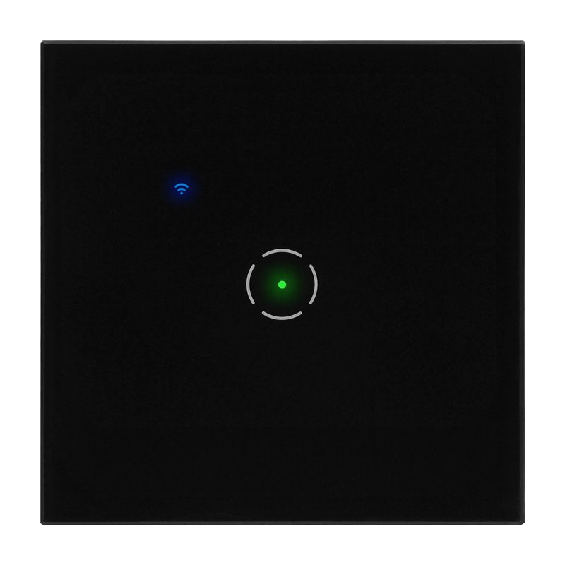 WŁĄCZNIK PODTYNKOWY POJEDYNCZY WI-FI TUYA SMART HOME, CZARNY ORNO WŁĄCZNIK PODTYNKOWY POJEDYNCZY WI-FI TUYA SMART HOME, CZARNY ORNO
