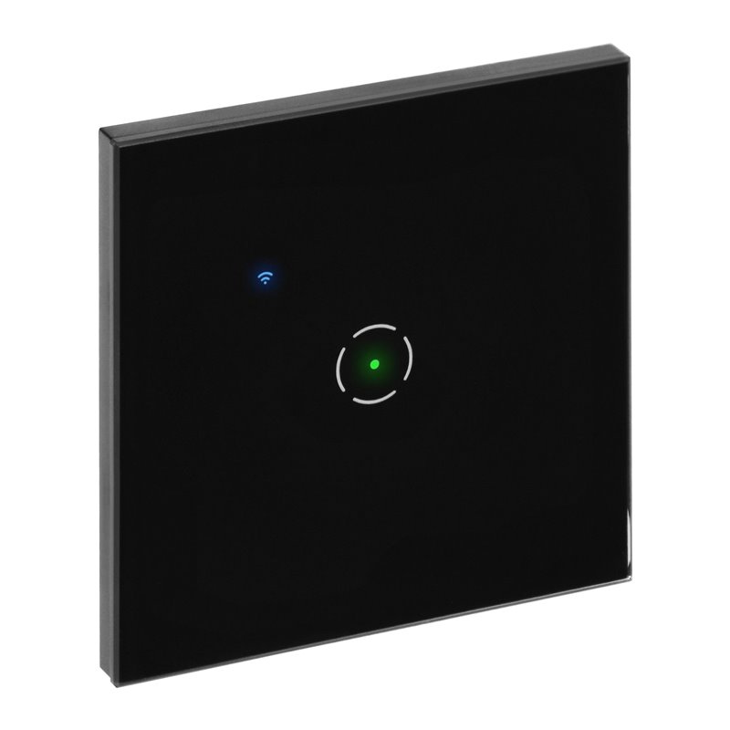 WŁĄCZNIK PODTYNKOWY POJEDYNCZY WI-FI TUYA SMART HOME, CZARNY ORNO WŁĄCZNIK PODTYNKOWY POJEDYNCZY WI-FI TUYA SMART HOME, CZARNY ORNO