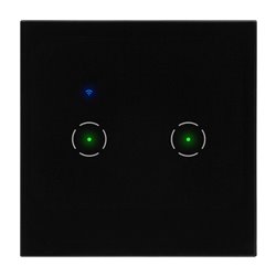 WŁĄCZNIK PODTYNKOWY PODWÓJNY WI-FI TUYA SMART HOME, CZARNY ORNO WŁĄCZNIK PODTYNKOWY PODWÓJNY WI-FI TUYA SMART HOME, CZARNY ORNO