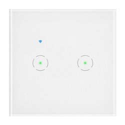 WŁĄCZNIK PODTYNKOWY PODWÓJNY WI-FI TUYA SMART HOME, BIAŁY ORNO WŁĄCZNIK PODTYNKOWY PODWÓJNY WI-FI TUYA SMART HOME, BIAŁY ORNO