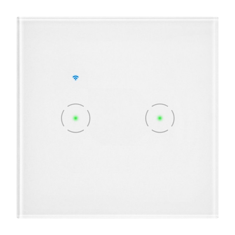 WŁĄCZNIK PODTYNKOWY PODWÓJNY WI-FI TUYA SMART HOME, BIAŁY ORNO WŁĄCZNIK PODTYNKOWY PODWÓJNY WI-FI TUYA SMART HOME, BIAŁY ORNO